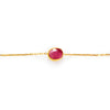 Thin Bracelet: Ruby