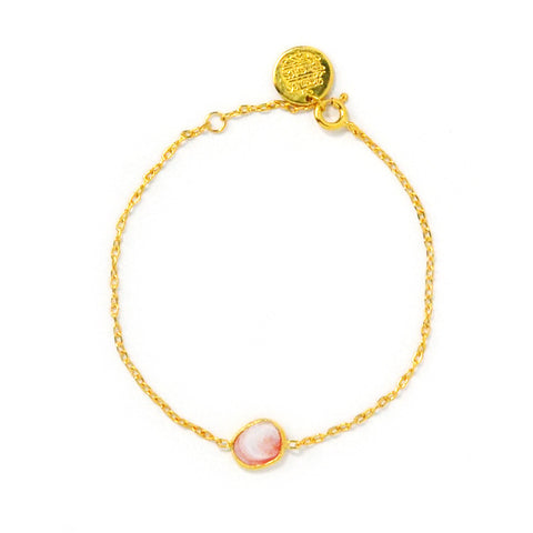 Thin Bracelet: Coral