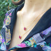 Thin Necklace: Ruby