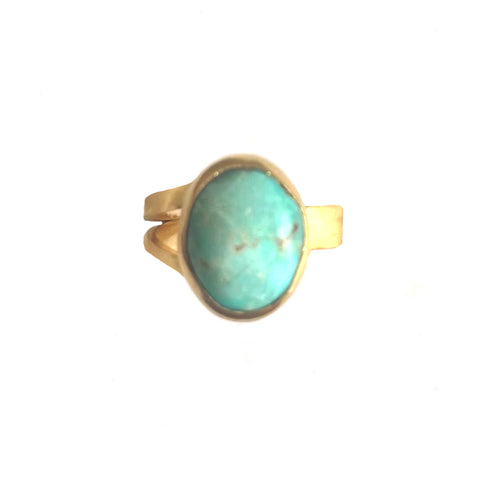 1 Stones Ring : Turquoise
