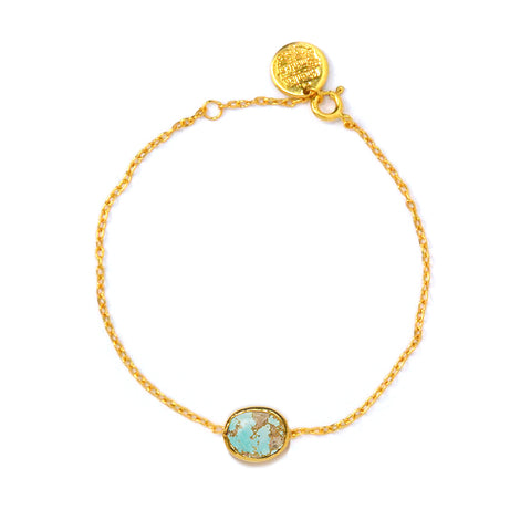 Thin Bracelet: Turquoise